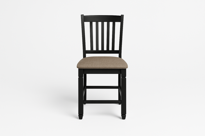 D736-124(16) - BAR STOOL - BLR WH