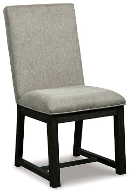 D749-01(10) - DINING CHAIR - BLR WH