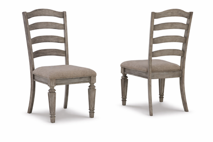 D751-01(18) - DINING CHAIR - BLR WH