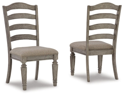 D751-01(18) - DINING CHAIR - BLR WH