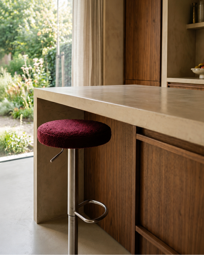 t4option0_2 | gigi cushion cover seat bar stool - burgundy