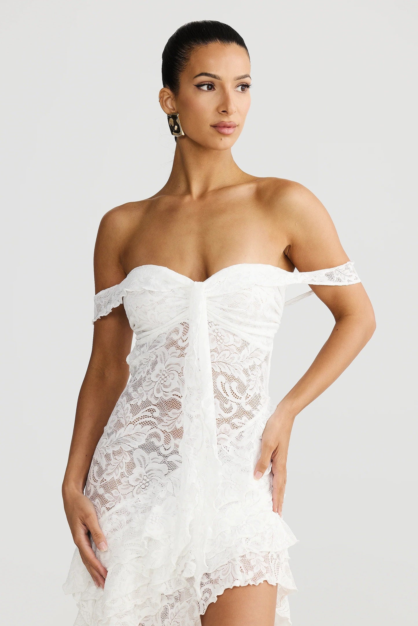 Miah Gown - White