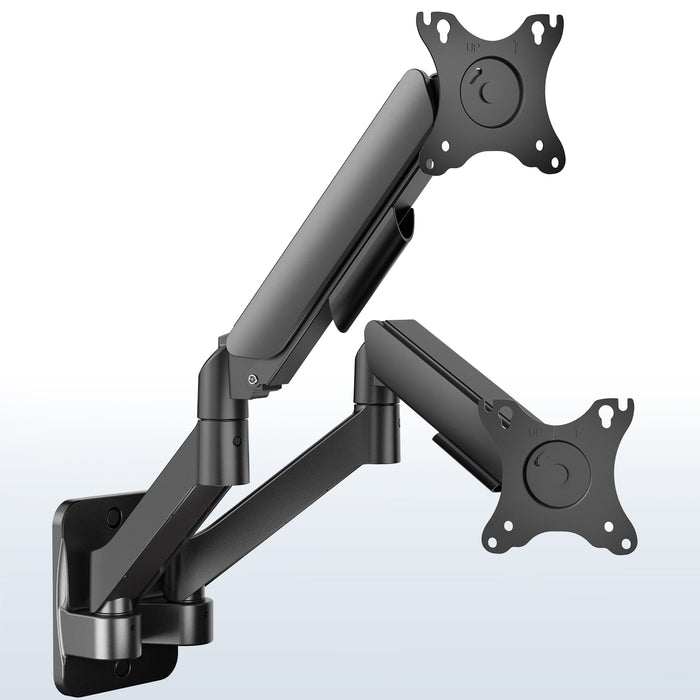 Dual mechanical wall mount.