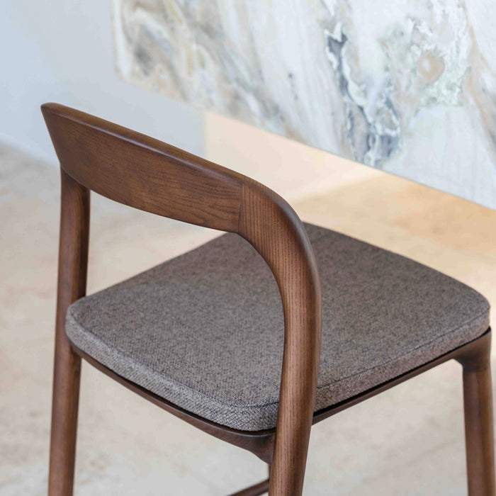 Mocha brown fabric