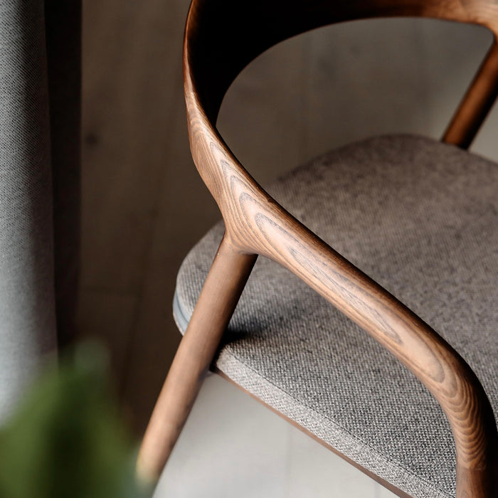 Mocha brown fabric
