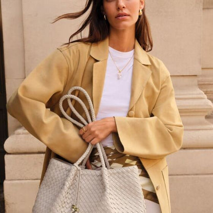 Nova Small Shoulder Bag (Oyster)