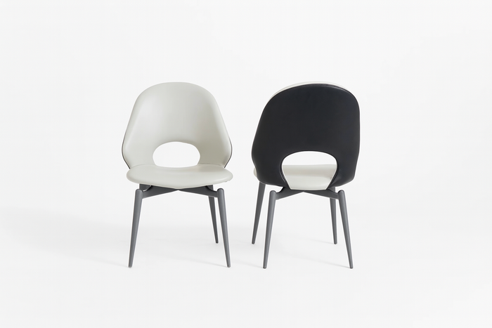 OMX-14(9) - DINING CHAIR - BLR WH