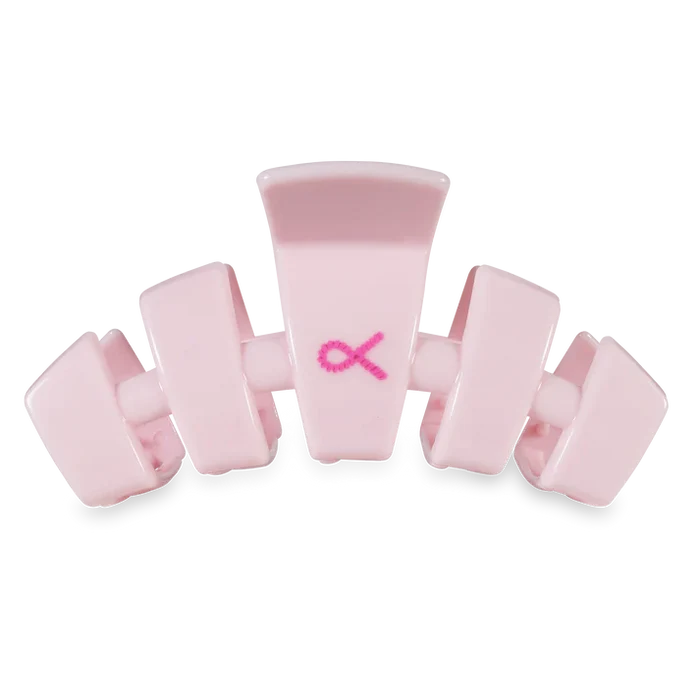 Pink Ribbon Medium Clip Teletie