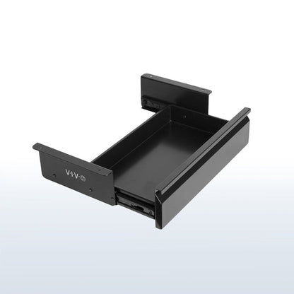 Durable versatile pullout under desk organizer drawer for extra storage with quiet sliding mechanism.