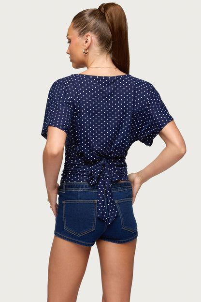 Abriana Ruched Waist Top
