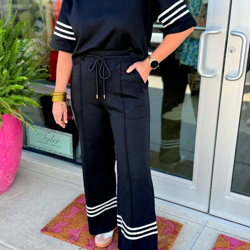 Val Pant (Black/Cream)