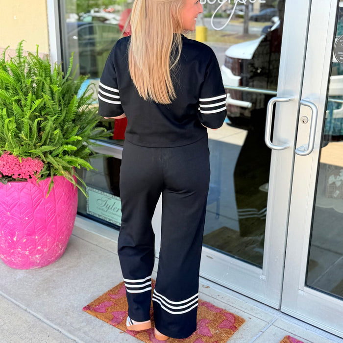 Val Pant (Black/Cream)