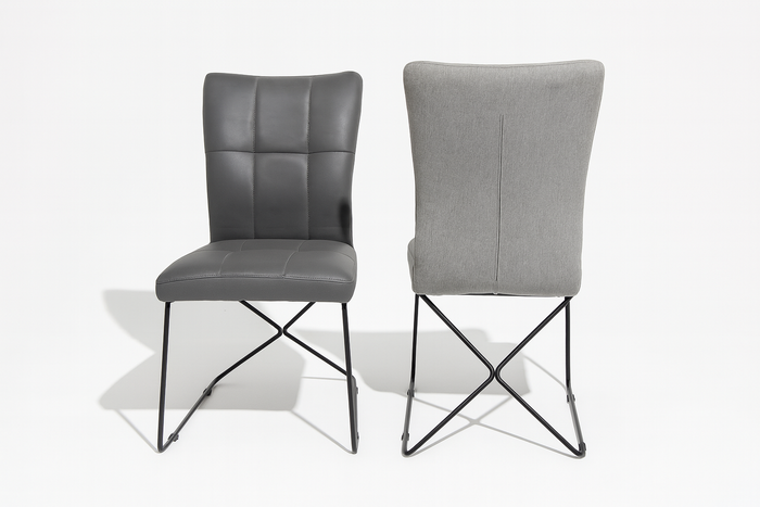 VD6302(13) - DINING CHAIR - BLR WH