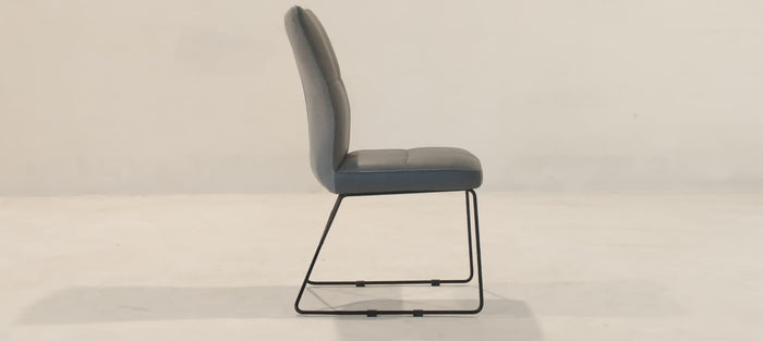 VD6302(13) - DINING CHAIR - BLR WH